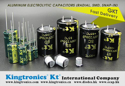 Kt Kingtronics Cross reference for Snap-in Type Aluminum Electrolytic Capacitor