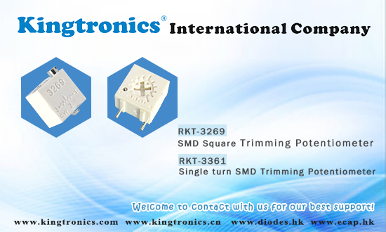 Kingtronics new technique “Reflow Soldering” for SMD Trimming Potentiometer (Trimpot)