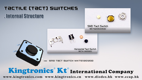 Kingtronics-Best WKT series Tactile Switches(DIP type or SMD type) for your Keyboard - Switch and Click