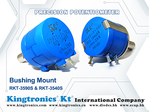 Kingtronics Precision Potentiometer –RKT-3540S and RKT-3590S 