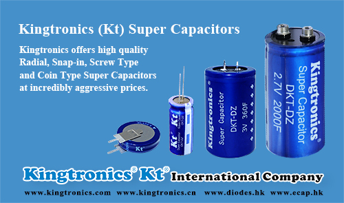 Kt Screw Type and Coin Type Super Capacitors